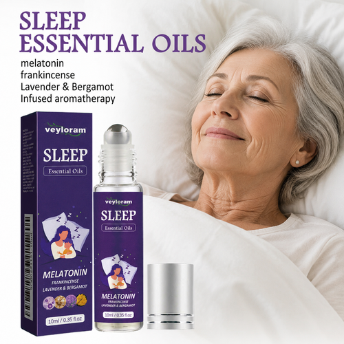 Veyloram Natural Sleep Aid Roll-On Essential Oil for Restful Night