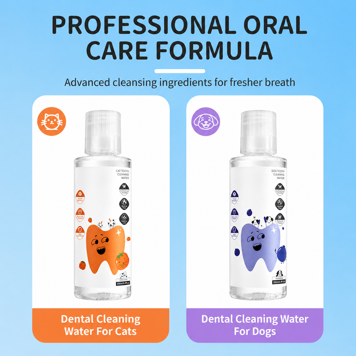 Cleaner Teeth & Fresher Breath — Just Add to Water