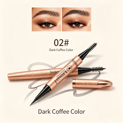 Veyloram 3D Waterproof Microblading Eyebrow Pen | Buy 1 Get 1 FREE