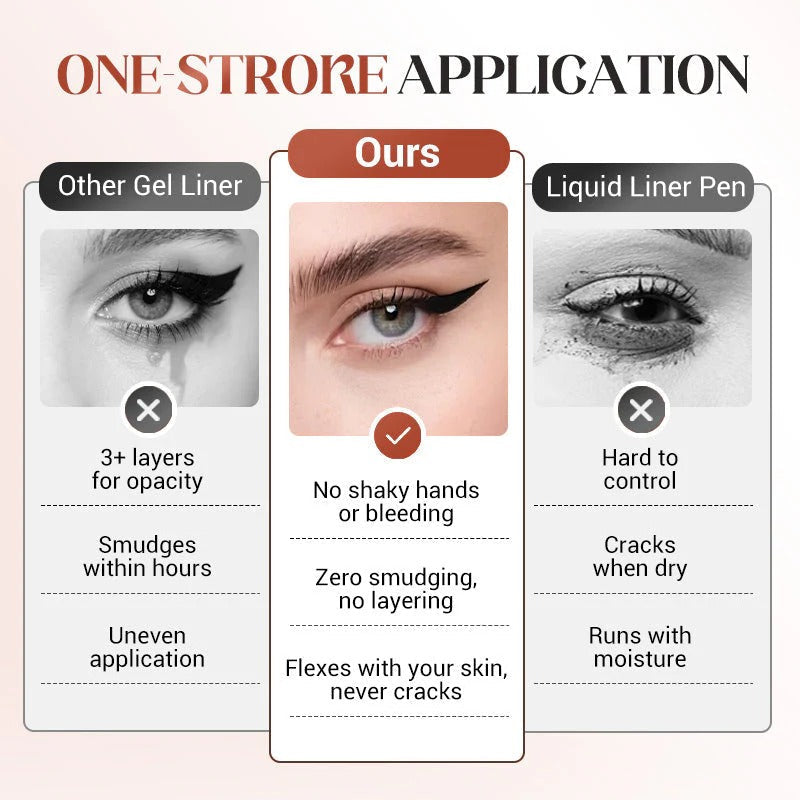 Veyloram Limited Time Offer-BUY 1 GET 1 FREE💜24HR Waterproof Eyeliner — Day to Night Wear