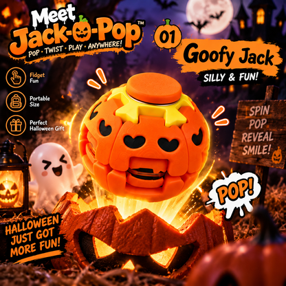 Meet Jack-O-Pop 🎃  The Pumpkin You’ll Keep Pressing