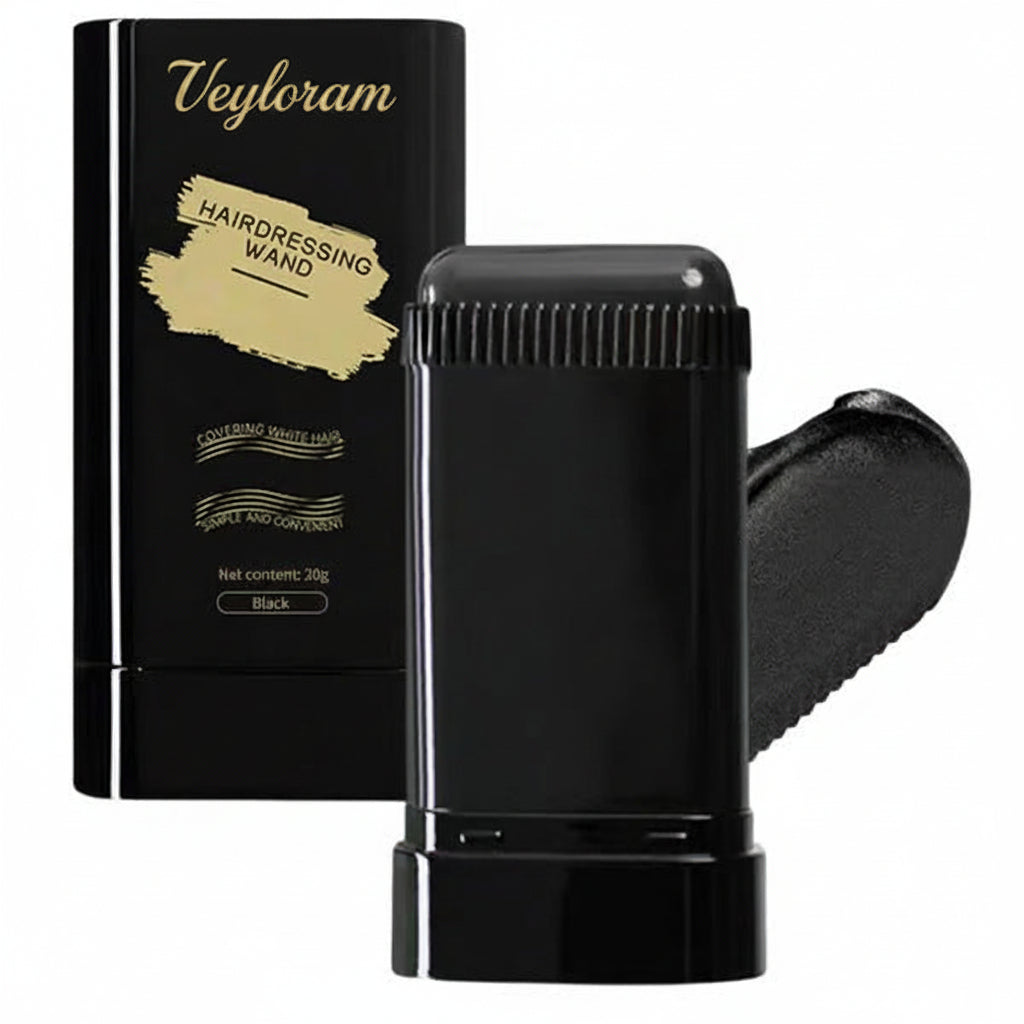 Veyloram Temporary Hair Touch-Up Stick, Instantly Conceal White Hair for Senior Men & Women