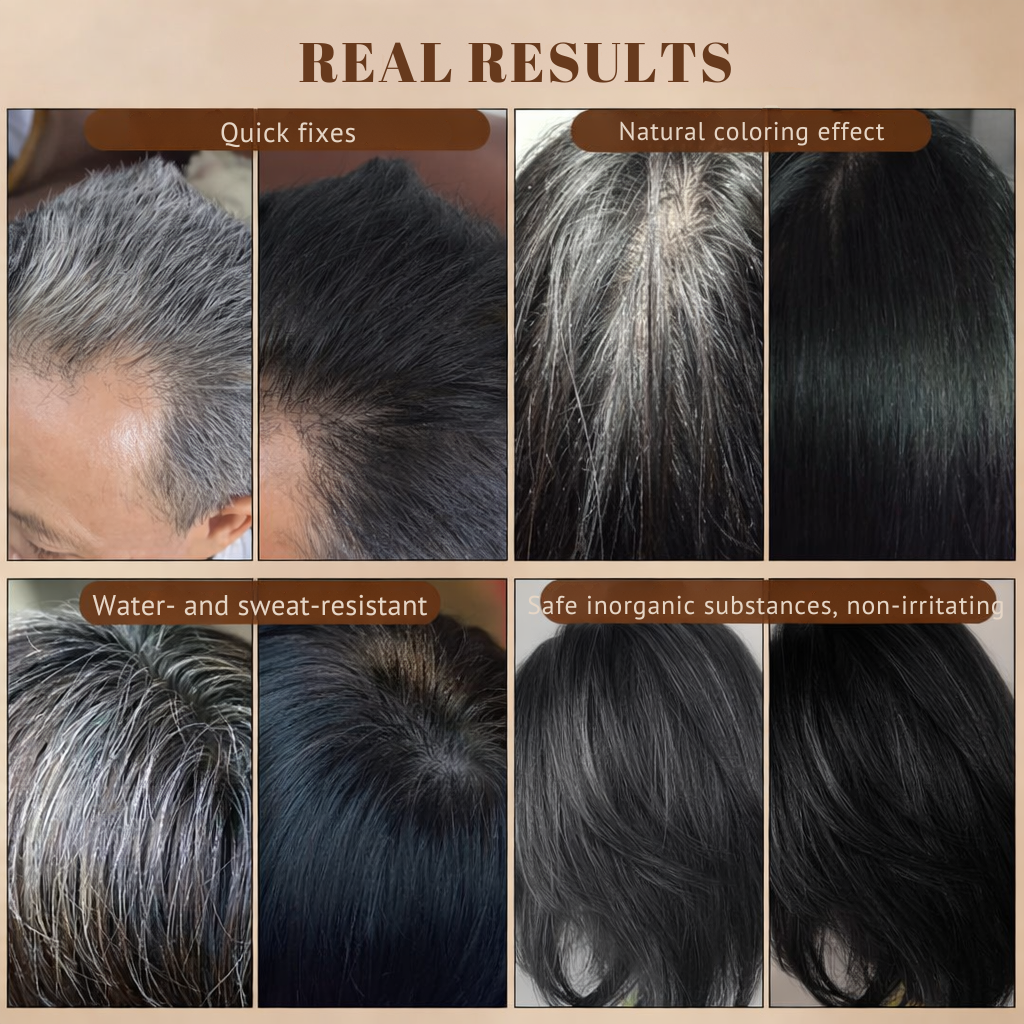 Veyloram Temporary Hair Touch-Up Stick, Instantly Conceal White Hair for Senior Men & Women