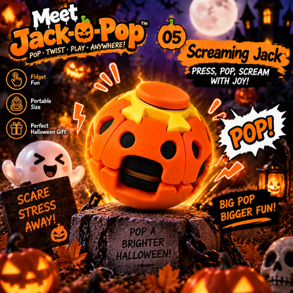 Meet Jack-O-Pop 🎃  The Pumpkin You’ll Keep Pressing