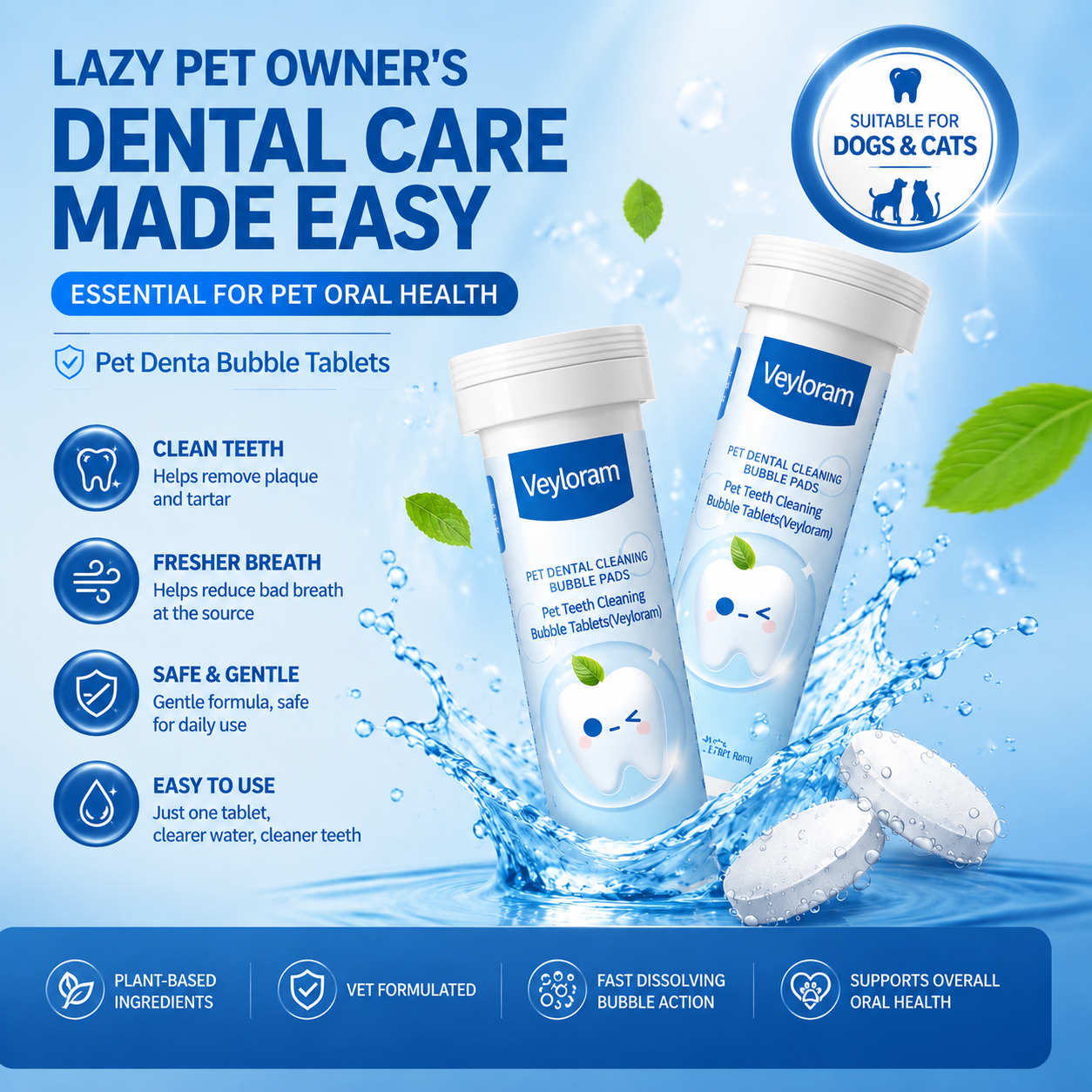 Fresh Breath Starts Here — The Easy Daily Dental Care Your Pet Will Love