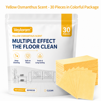Veyloram Multi-Effect Floor Cleaning Sheets 30-Pieces